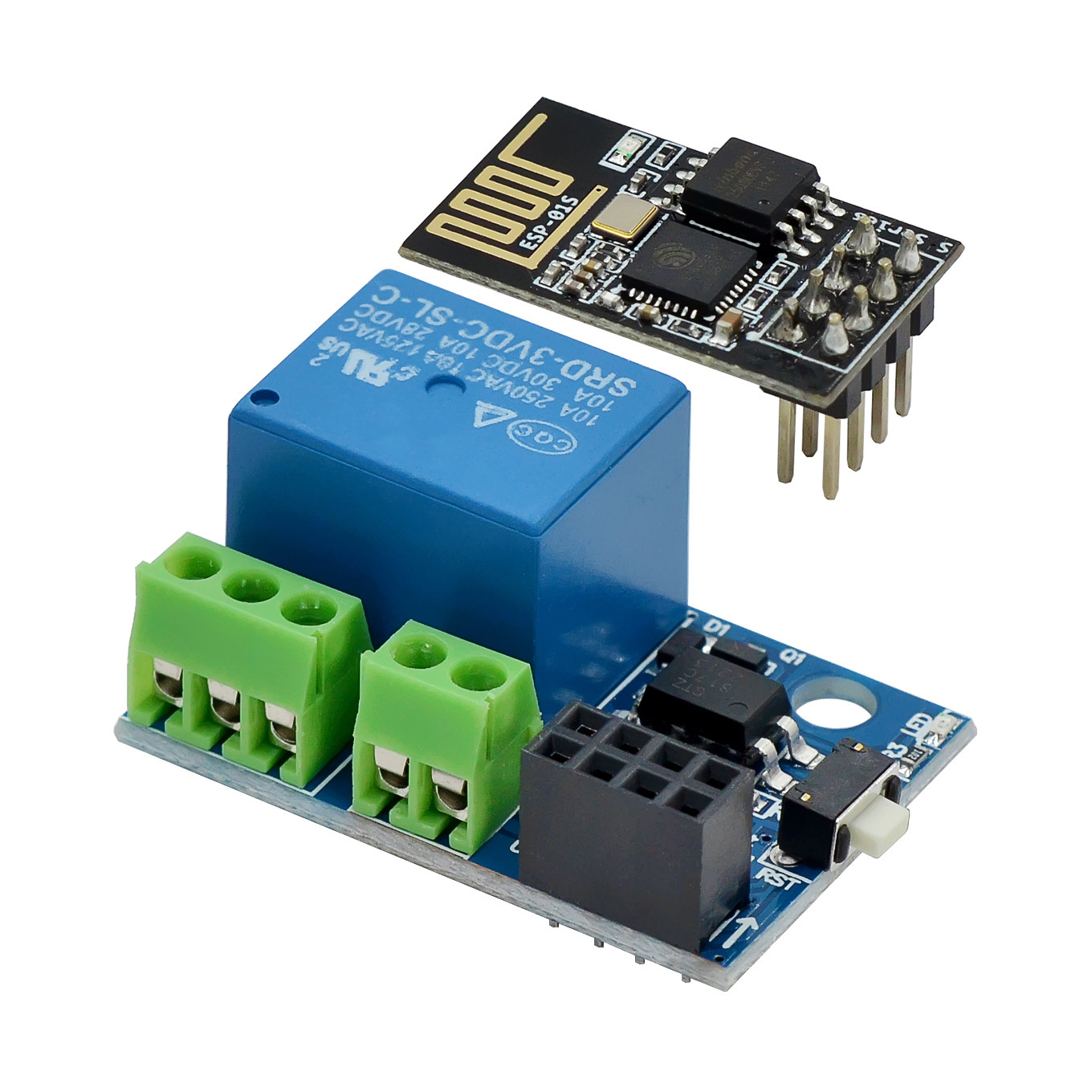 Home Automation With Arduino - Módulo de relé WiFi ESP-01S 5V