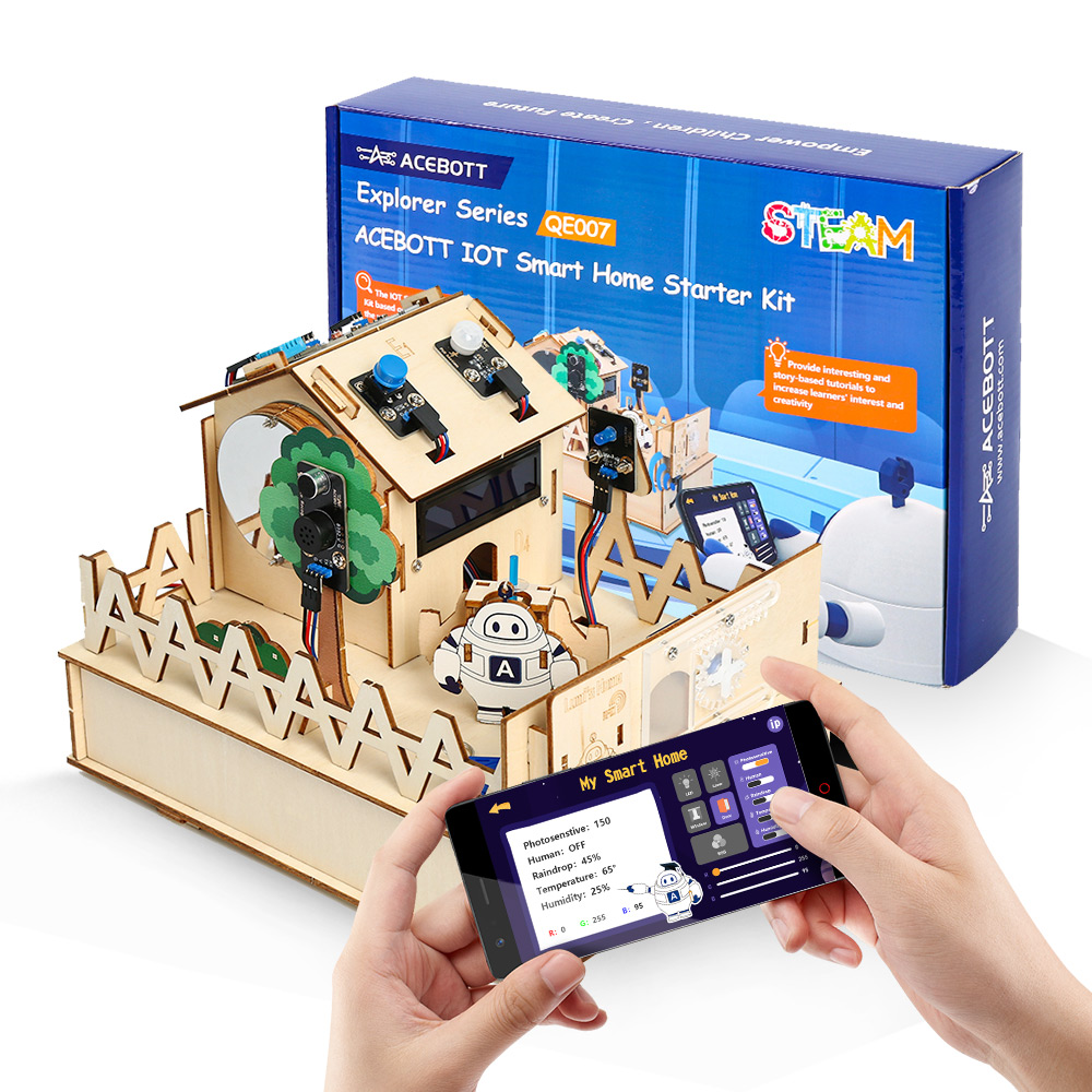 Home Automation With Arduino - ACEBOTT-Kit de casa inteligente para Arduino,