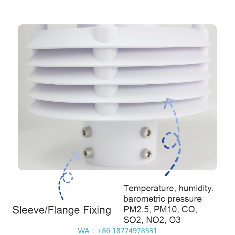 Temperature Humidity Sensor - & Sensor de humedad Estación meteorológica