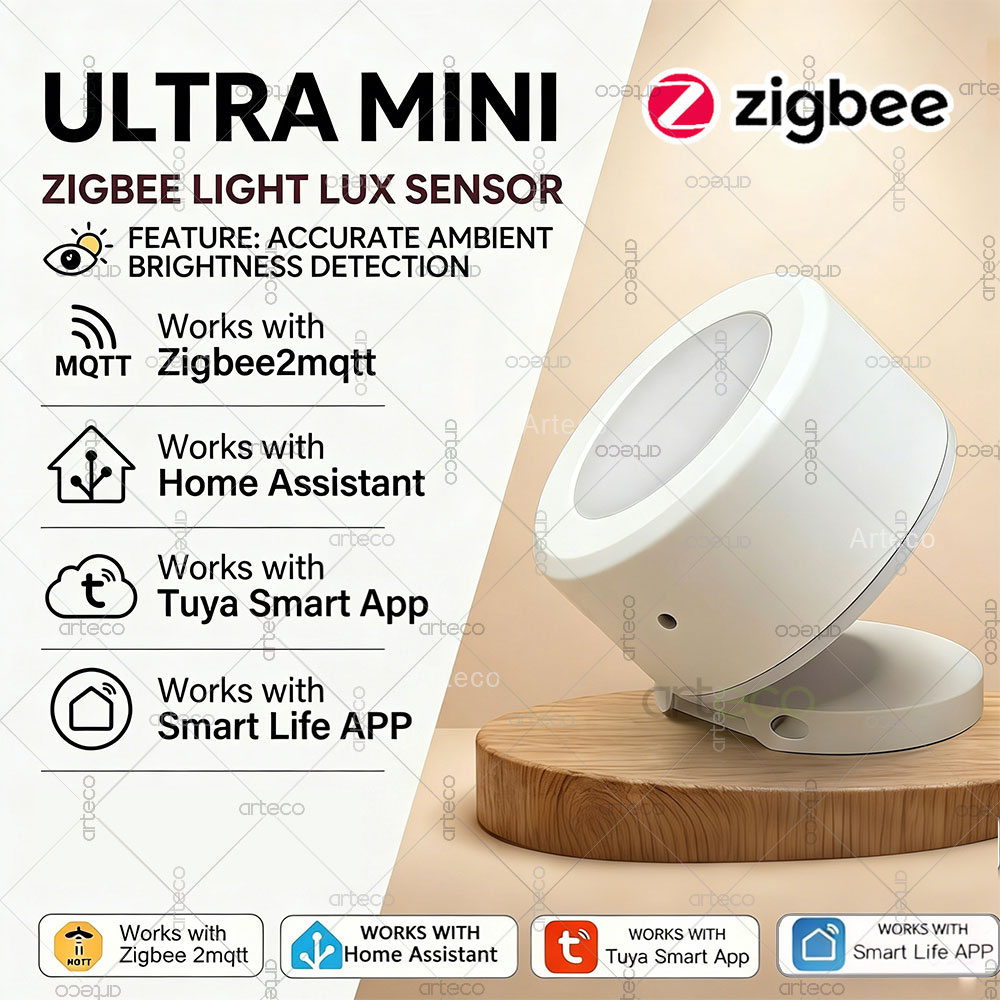 Sensor de luz Ultra Mini Zigbe - Home Automation Ideas reseña y precio