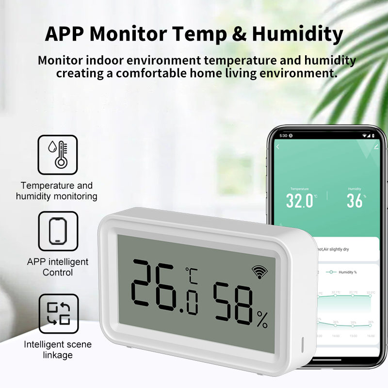 Termómetro Higrómetro WiFi Tuy - Temperature Humidity Sensor reseña y precio