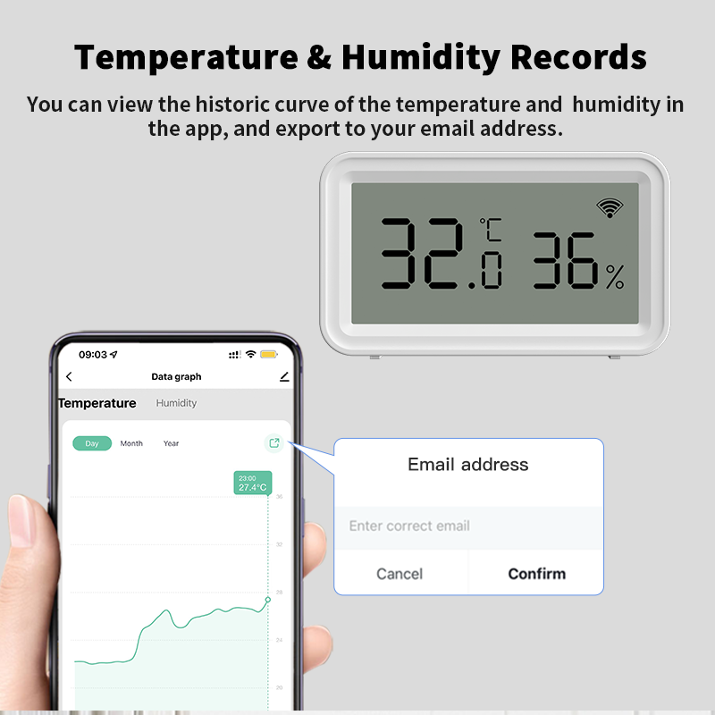 Termómetro Higrómetro WiFi Tuy - Temperature Humidity Sensor reseña y precio