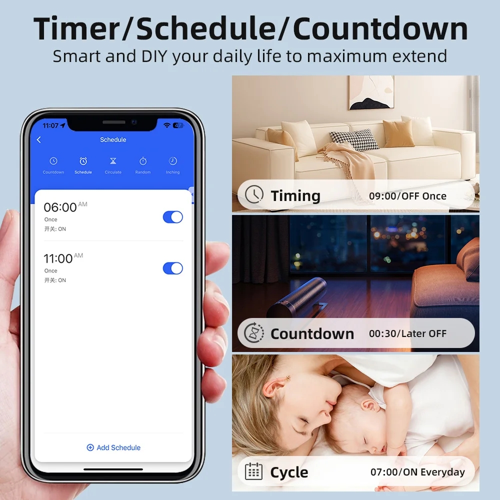 Control de vía Tuya Mini 16A W - Home Automation Ideas reseña y precio