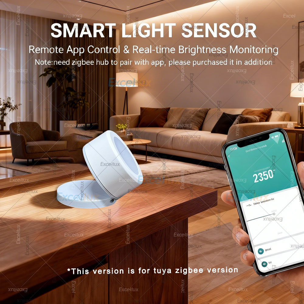 Sensor de luminancia ZigBee 3, - Home Automation Ideas reseña y precio