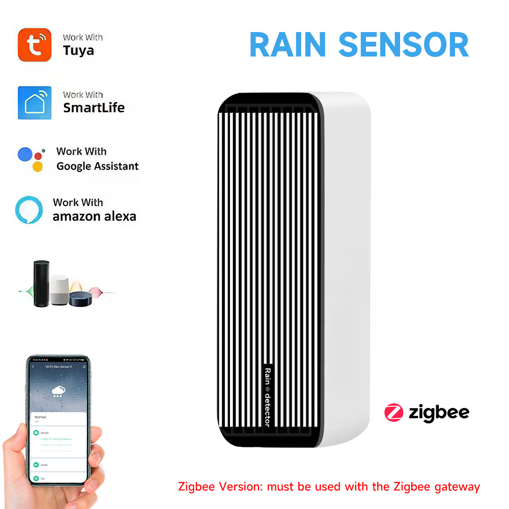 Sensor de lluvia Tuya ZigBee,  - Home Automation Ideas reseña y precio