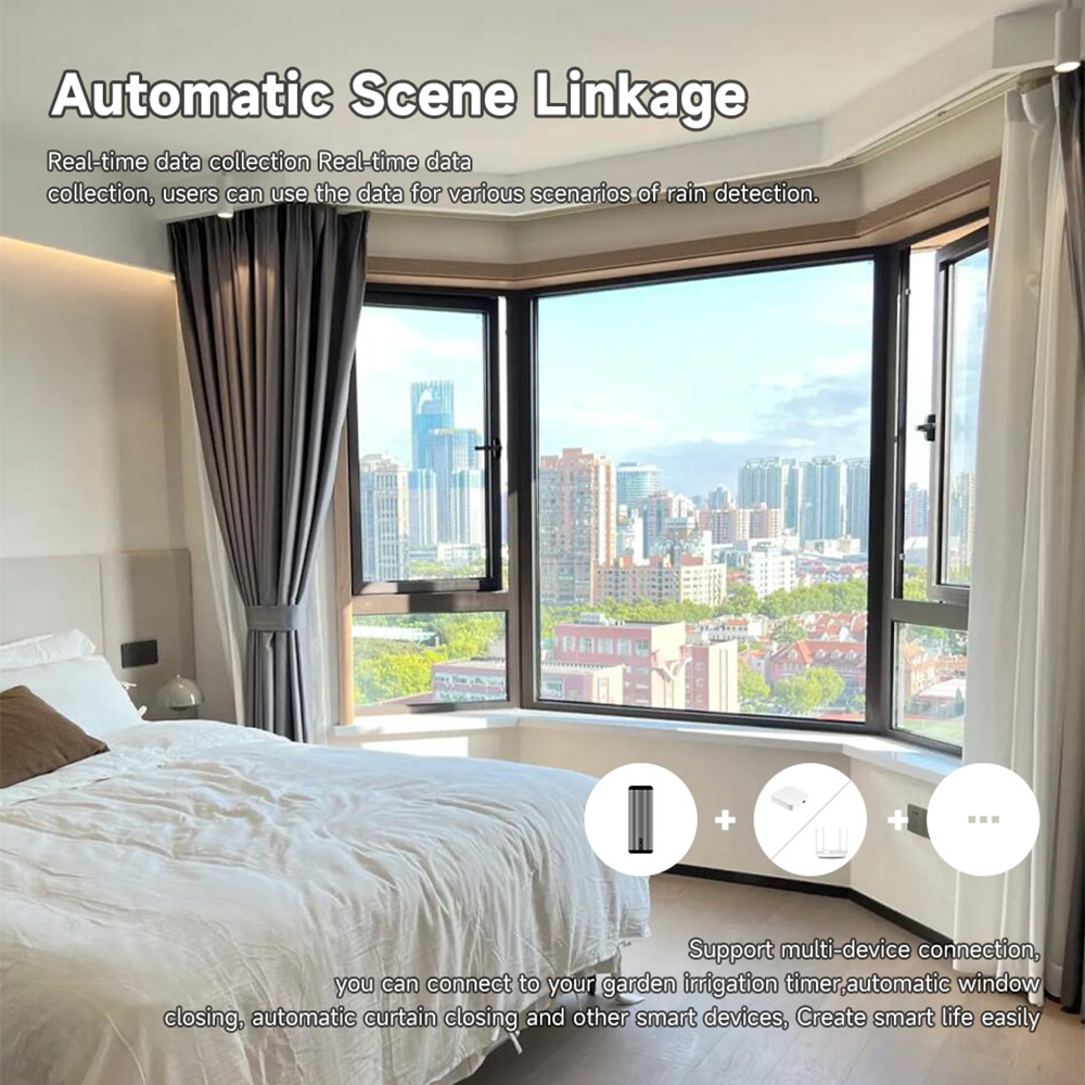 Sensor de lluvia Tuya ZigBee,  - Home Automation Ideas reseña y precio