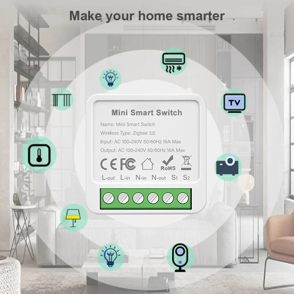 Módulo de interruptor intelige - Diy Home Automation System reseña y precio