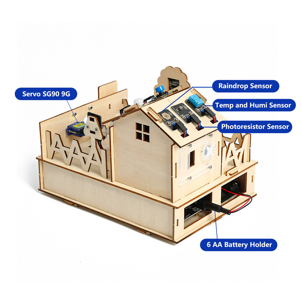 ACEBOTT-Kit de casa inteligent - Home Automation With Arduino reseña y precio