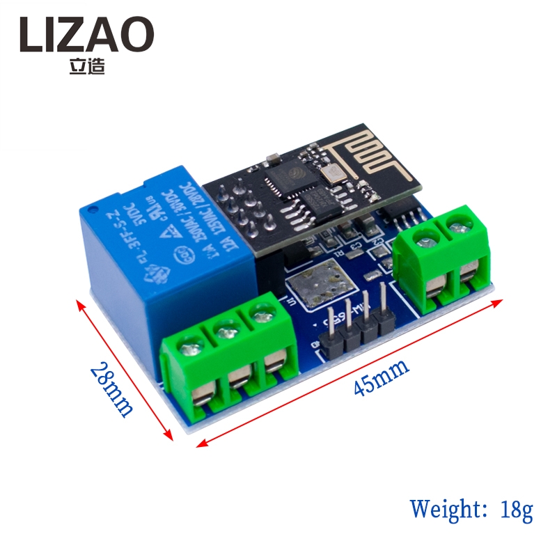 Módulo de Relé WiFi IoT LIZAO  - Home Automation With Arduino reseña y precio
