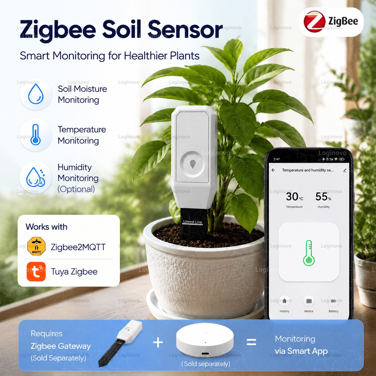 Sensor de Humedad del Suelo Tu - Home Automation Ideas reseña y precio